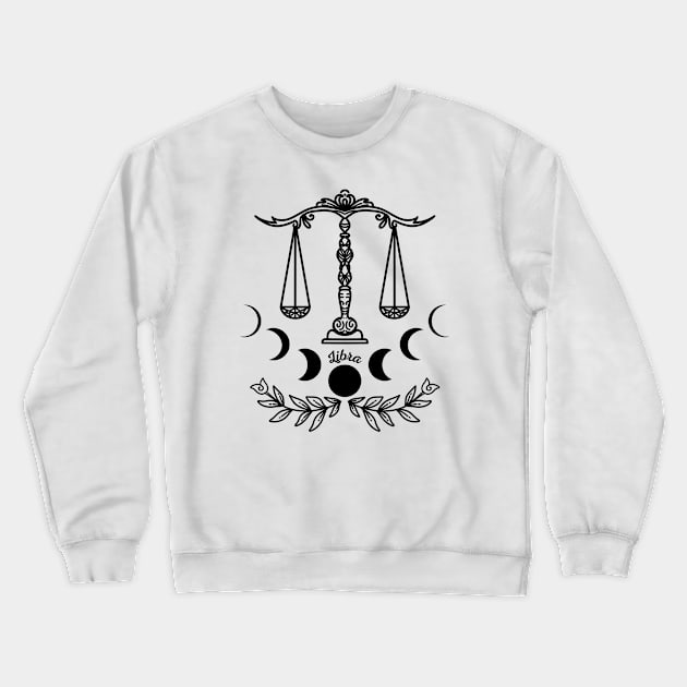 LIBRA Crewneck Sweatshirt by Introvert Home 